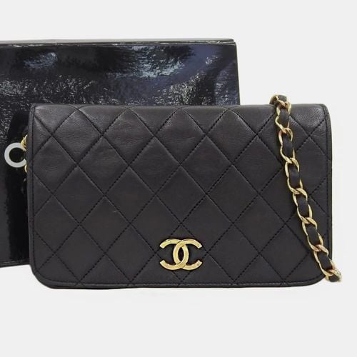 Leather Vintage Quilted Wallet On Chain - Chanel - Modalova