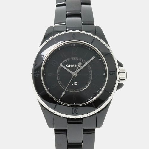 Stainless Steel Ceramic J12 H6346 Automatic Women's Wristwatch 34 mm - Chanel - Modalova