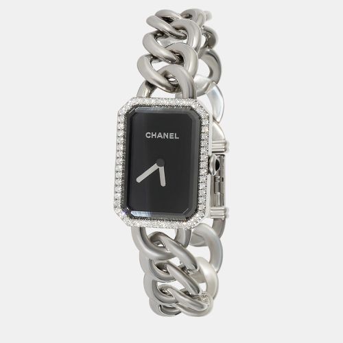 Diamond Stainless Steel Premiere Quartz Women's Wristwatch 20 mm - Chanel - Modalova