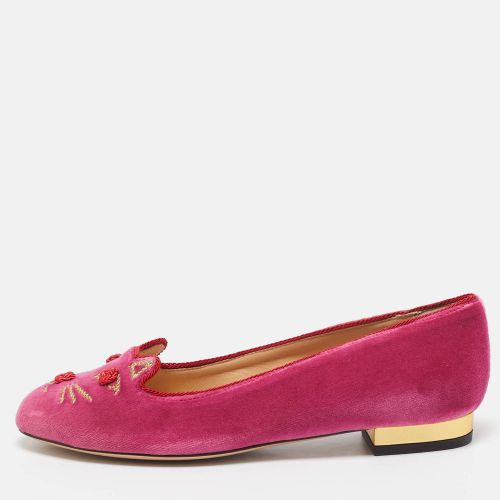 Velvet Knot A Kitty Ballet Flats Size 35.5 - Charlotte Olympia - Modalova