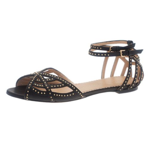 Studded Leather Octavia Strappy Sandals Size 35.5 - Charlotte Olympia - Modalova