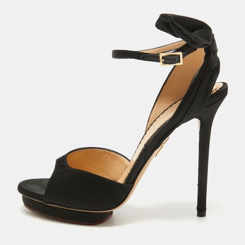 Satin Wallace Sandals Size 38 - Charlotte Olympia - Modalova