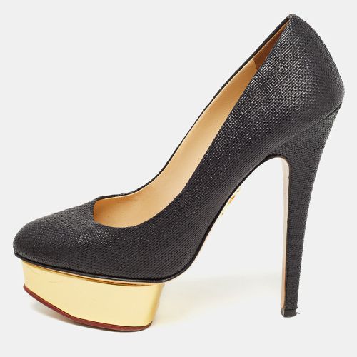 Raffia Dolly Pumps Size 39.5 - Charlotte Olympia - Modalova