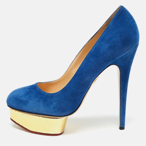 Suede Dolly Pumps Size 41 - Charlotte Olympia - Modalova