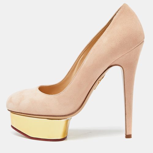 Leather Dolly Platform Pumps Size 37 - Charlotte Olympia - Modalova