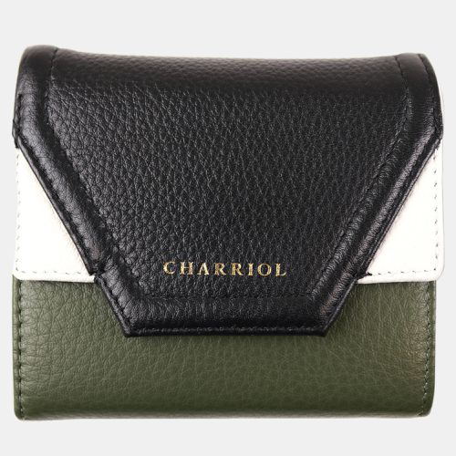 Green/ Leather Forever Wallet - Charriol - Modalova