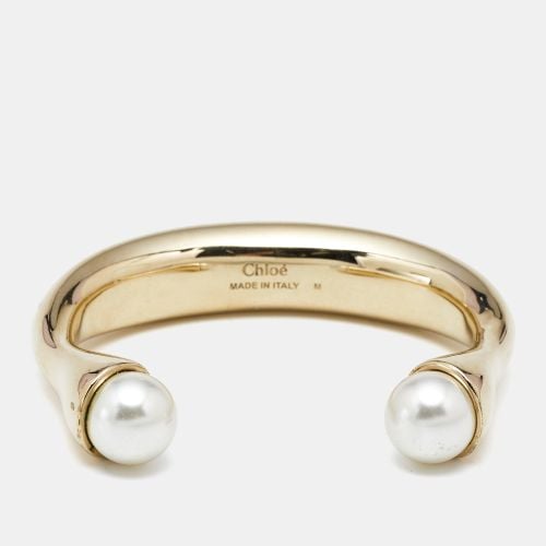 Chloé Faux Pearl Tone Bracelet M - Chloe - Modalova