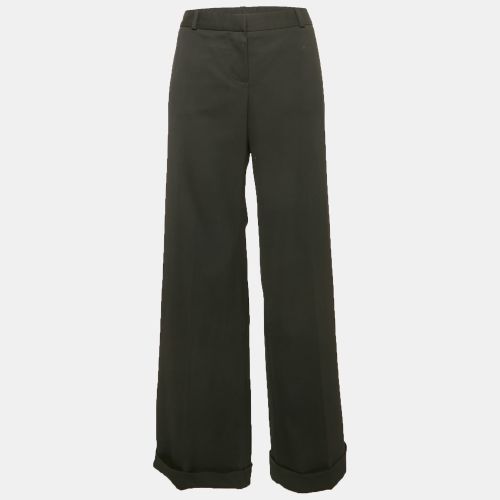 Chloé Wool Wide Leg Trousers L - Chloe - Modalova