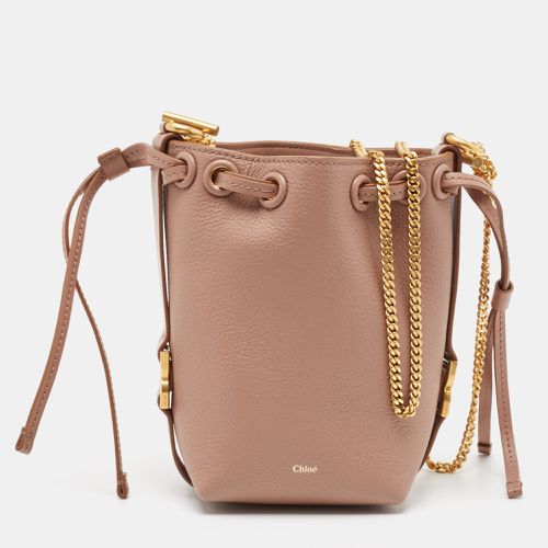 Old Leather Micro Marcie Bucket Bag - Chloe - Modalova