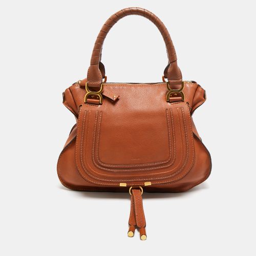 Leather Medium Marcie Shoulder Bag - Chloe - Modalova