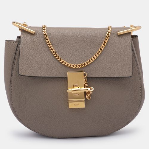 Leather Medium Drew Shoulder Bag - Chloe - Modalova