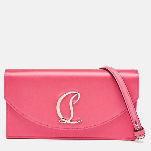 Satin Loubi154 Clutch Bag - Christian Louboutin - Modalova