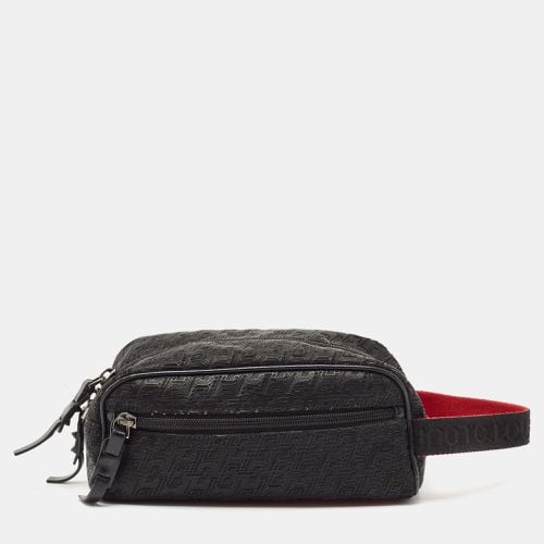 Textured Rubber Blaster Toiletry Pouch - Christian Louboutin - Modalova