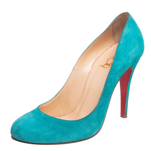 Suede Simple Pumps Size 37.5 - Christian Louboutin - Modalova