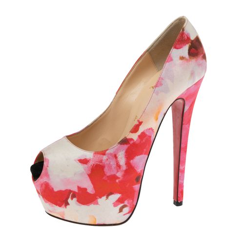 Popi Fabric Highness Pumps Size 37 - Christian Louboutin - Modalova