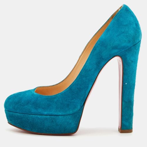 Suede Bibi Platform Pumps Size 39 - Christian Louboutin - Modalova