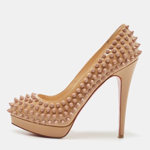 Patent Leather Alti Spiked Platform Pumps Size 36 - Christian Louboutin - Modalova