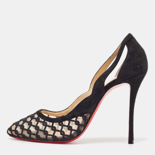 Suede and Mesh K Racas Pumps Size 40 - Christian Louboutin - Modalova