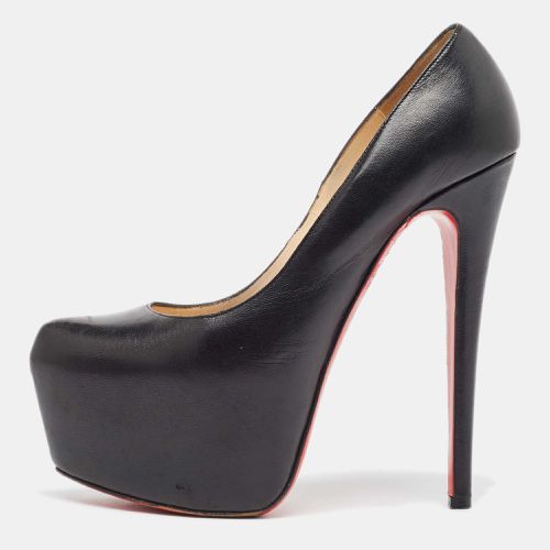 Leather Daffodile Platform Pumps Size 36.5 - Christian Louboutin - Modalova