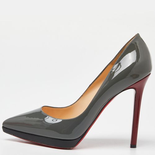 Black Patent Leather Pigalle Plato Pumps Size 38.5 - Christian Louboutin - Modalova