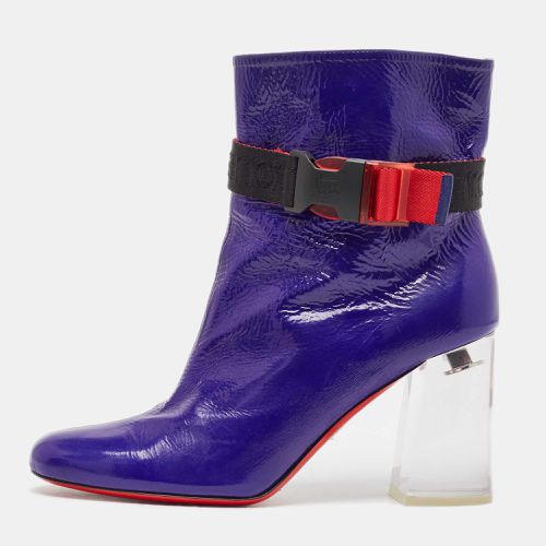 Patent Leather Vogue Plexi Telesiege Boots Size 39 - Christian Louboutin - Modalova