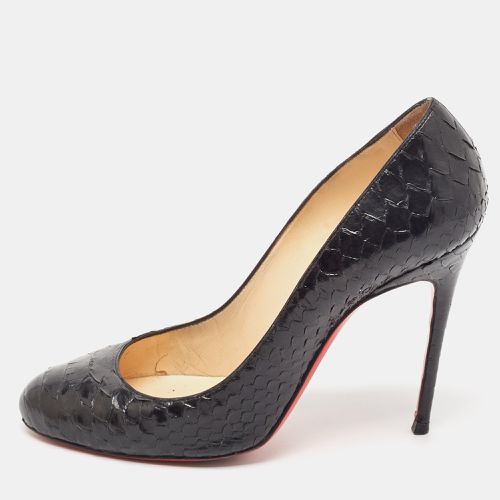 Python Leather Fifi Pumps Size 40 - Christian Louboutin - Modalova