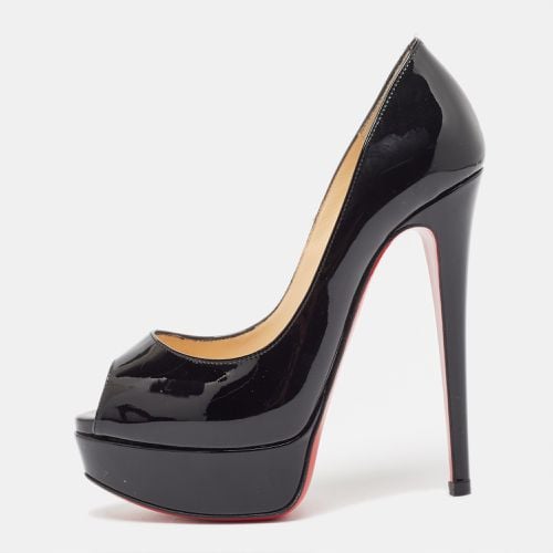 Patent Leather Lady Peep Pumps Size 34.5 - Christian Louboutin - Modalova