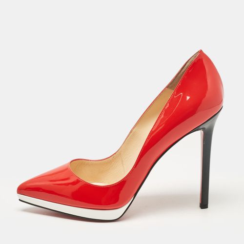 Patent Leather Pigalle Plato Pumps Size 38.5 - Christian Louboutin - Modalova