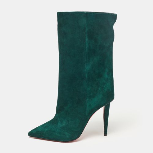 Suede Kate Botta Ankle Length Boots 37.5 - Christian Louboutin - Modalova