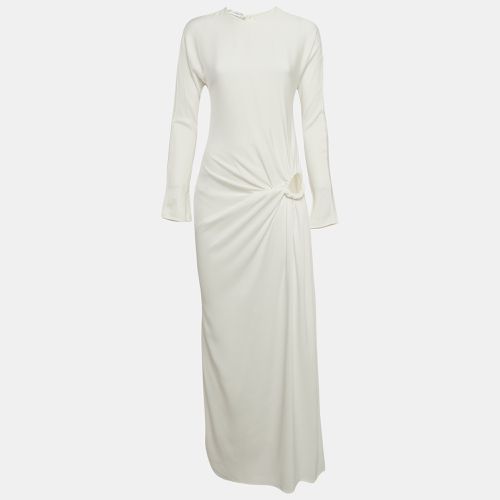 Crepe Cut-Out Twisted Long Sleeve Maxi Dress M - Christopher Esber - Modalova