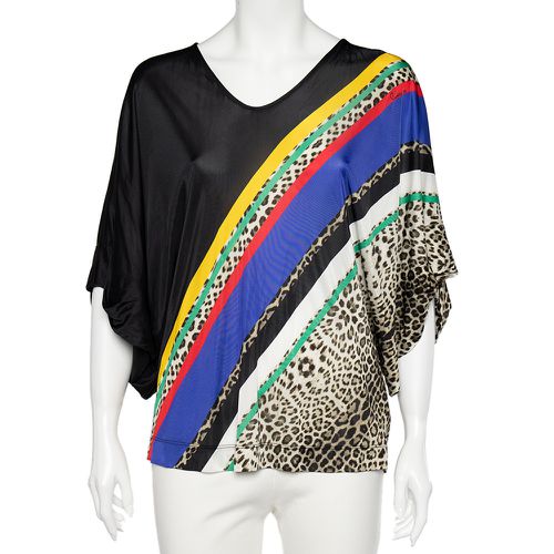 Printed Jersey Oversized Top M - Class by Roberto Cavalli - Modalova