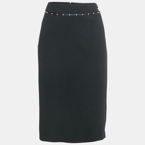 Cotton Knit Waist Stud Detail Short Skirt L - Class by Roberto Cavalli - Modalova