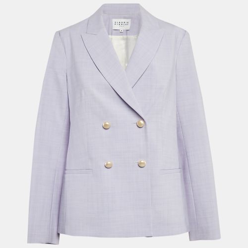 Wool Blend Double Breasted Blazer M - Claudie Pierlot - Modalova