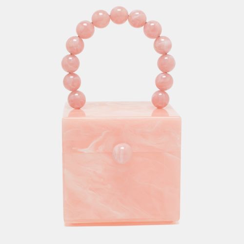 Marble Print Acrylic EOS Box Bag - Cult Gaia - Modalova