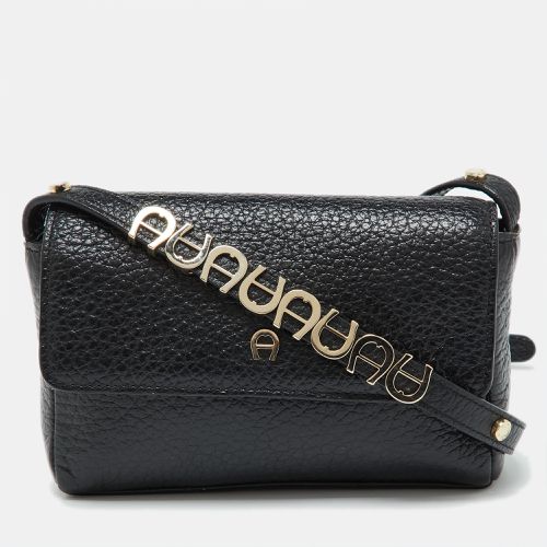 Leather Flap Crossbody Bag - Aigner - Modalova