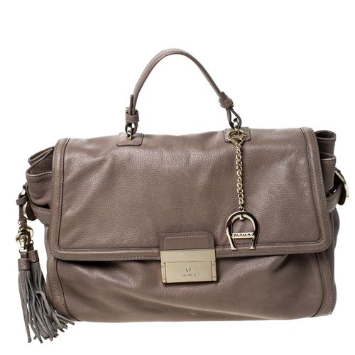 Light Leather Top Handle Bag - Aigner - Modalova