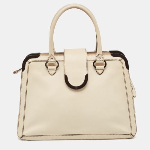 Light Leather Frame Satchel - Aigner - Modalova