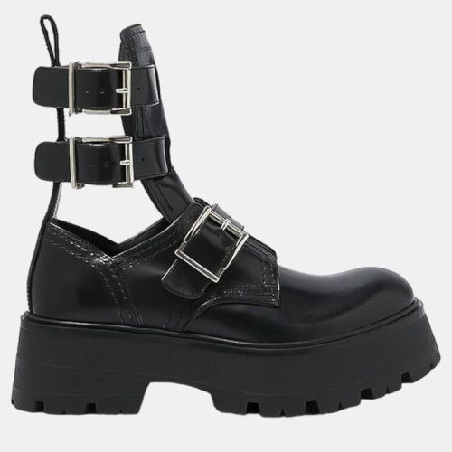 Rave Buckle Boots Size 41 - Alexander McQueen - Modalova