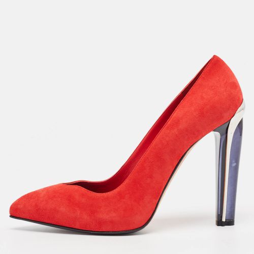 Suede Pointed Toe Pumps Size 39 - Alexander McQueen - Modalova