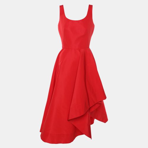 Nylon Asymmetric Flared Dress S - Alexander McQueen - Modalova