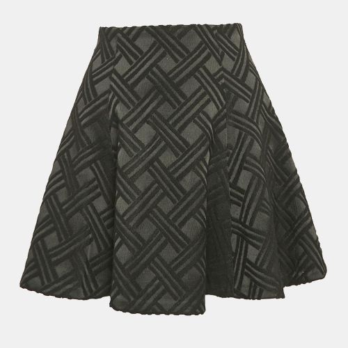 Textured Crepe Skater Mini Skirt XS - Alice + Olivia - Modalova