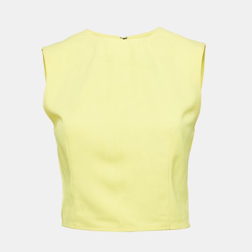 Crepe Sleeveless Crop Top M - Alice + Olivia - Modalova