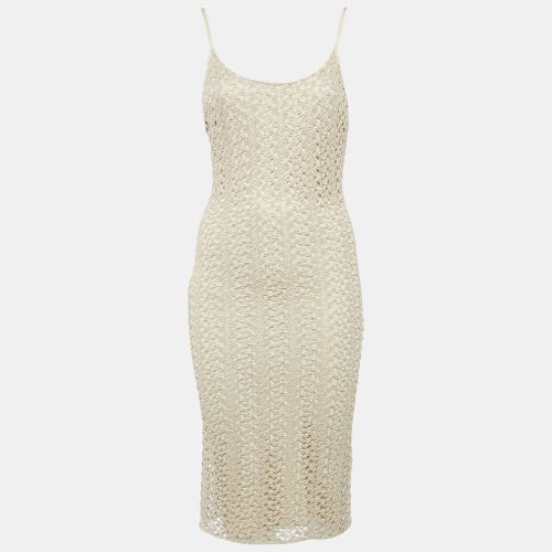 Light Crochet Knit Midi Dress S - Alice + Olivia - Modalova