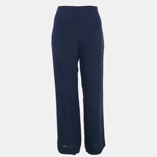 Silk Wide-Leg Pants M - Armani Collezioni - Modalova