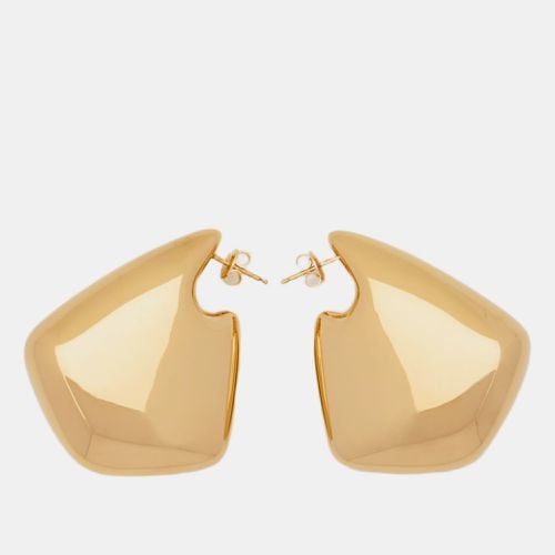 Golden Big Fin Earrings - Bottega Veneta - Modalova