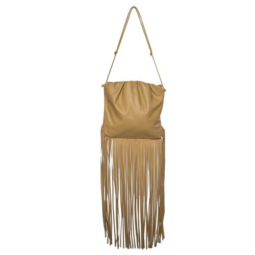 Leather Fringe Pouch Hobo - Bottega Veneta - Modalova