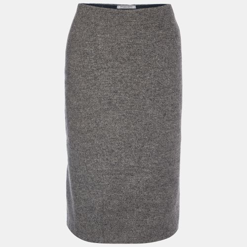 Angora & Wool Knit Pencil Skirt L - Bottega Veneta - Modalova