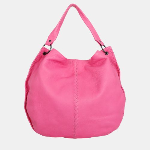 Large Leather Hobo Bag - Bottega Veneta - Modalova