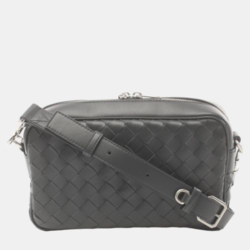 Leather Intrecciato Small Classic Shoulder Bag - Bottega Veneta - Modalova