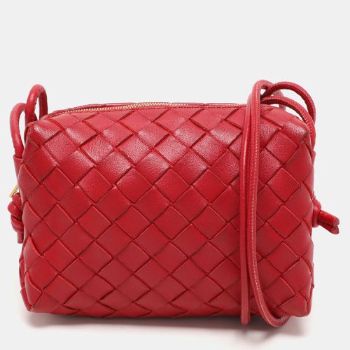 Intrecciato Leather Loop Shoulder Bag - Bottega Veneta - Modalova